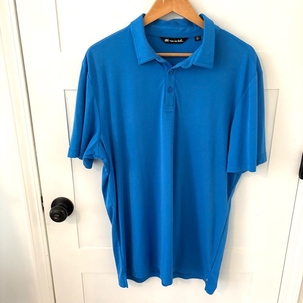 Travis Mathew Pima Cotton Blend Golf Polo Shirt. Size XL.